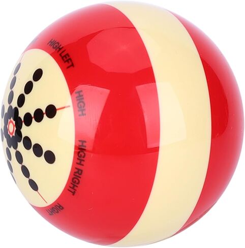 كرة البلياردو، كرة من الراتنج مقاومة للاهتراء مقاس 52 مم، كرة بلياردو مع خطوط ونقاط قياسية، ملحقات مساعدة لتدريب كرة السنوكر in Kuwait