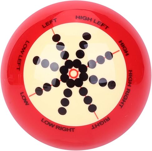 كرة البلياردو، كرة من الراتنج مقاومة للاهتراء مقاس 52 مم، كرة بلياردو مع خطوط ونقاط قياسية، ملحقات مساعدة لتدريب كرة السنوكر in Kuwait