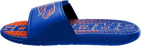 FOCO Boise State Broncos NCAA Mens Gradient Wordmark Gel Slide - M in Saudi Arabia