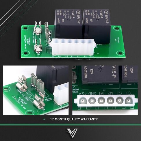 لوحة تحكم مرحل منزلق للخارج من RV لنظام RV Power Gear Slide Out #Replace Fleetwood 246063 & 14-1130، 14-1098، 14-1086 لوحة تحكم مرحل 12 فولت 20 أمبير in Saudi Arabia