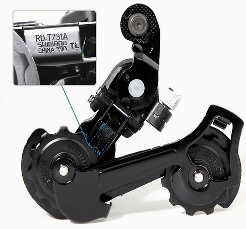 دراجة خلفية Derailleur 6/7 سرعة تركيب مباشر لدراجة MTB الجبلية ودراجة الأطفال والدراجات القابلة للطي in Kuwait