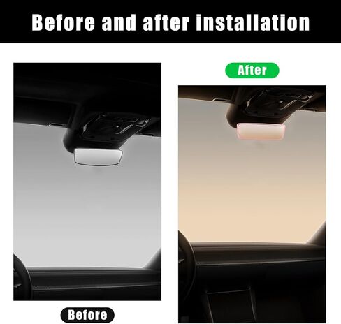 Car Rear View Mirror Protector Frame, Silicone Auto Rearview Mirror Edge Protective Cover Compatible with Model 3 Y, Car Interior Rearview Mirror Decor Accessories (Black) in Kuwait