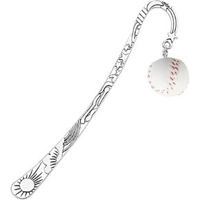 UJIMS Baseball Gifts for Team Baseball Bookmarks Sports Party Favors Gifts Librarian Gift for Book Nerd Reader (Baseball Bookmarks)