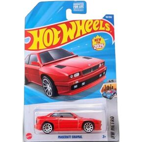 Hot Wheels Maserati Shamal [Red], HW Metro 4/5, 1:64 Scale Diecast