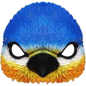 1Pcs Half Face Bird Mask Halloween Bird Mask Animal Bird Mask for Halloween Costume Masks Cosplay Party Props