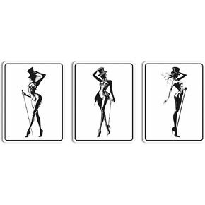 HK Studio Vintage Posters for Room Decor Aesthetic - Surfing Retro Decor 8" x 12" Pack 12