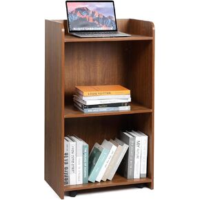 Podium Stand for Lectern Presentation Church Classroom, Oak Podium Pulpit with Wheels for Lecture, Wedding Speech