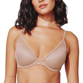 ThirdLove Push Up Plunge Bra for Women, Comfortable and Supportive Taupe