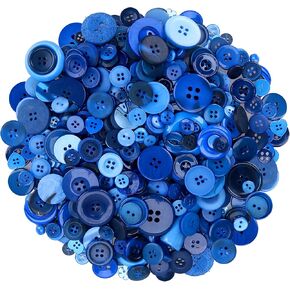 Greentime 350Pcs Buttons for Crafts Assorted Size for Valentines Day Sewing DIY Crafts Decoration Wedding Gift-Pink