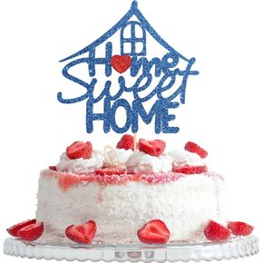 Home Sweet Home Cake Topper, Family Theme Party Decorations, House Warming Welcome Home New Home Party Supplies