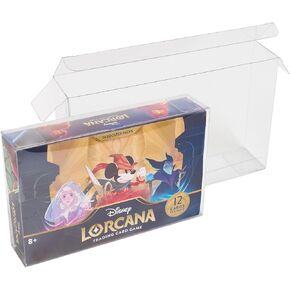 Protector Case for Lorcana Booster Box Clear Plastic Display (5 Pack)