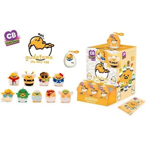 Mystery Mini Gudetama Cutie Beans Stuffed Egg Plush Toy Clip-On Toys Series 3