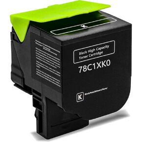 78C1XK0 Toner Cartridge Compatible for CS421 CX421 CS421DN CS521 CX521 CS521DN CS522 CX522 CS522DE CS622 CX622 CX625 CX625DE High Capacity (Black, 8,500 Pages)