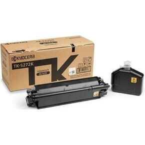 KYOCERA 1T02TV0US0 Model TK-5272K Black Toner Kit for use ECOSYS M6235cidn, M6630cidn, M6635cidn and P6230cdn A4 Multifunctional Printers; Up to 8000 Pages Yield at 5% Coverage