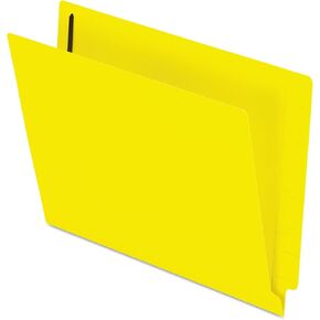 Pendaflex Color Color End-Tab Bolders ، حجم الحرف ، الأصفر ، قطع مستقيم ، 50/bx (H10U13Y)