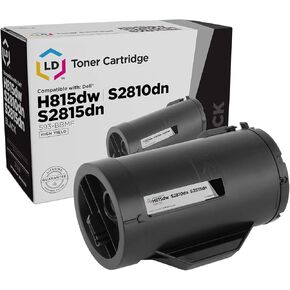 LD Products Compatible Toner Cartridge Replacement for Dell 593-BBMF 47GMH High Yield (Black) Compatible with The Following Dell Laser H815dw S2810dn S2815dn