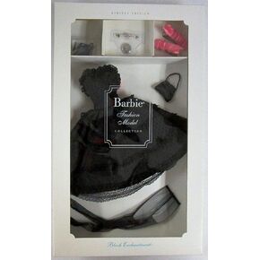 Mattel Barbie Black Enchantment Fashion for Silkstone Dress 55500