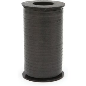 Berwick Splendorette Crimped Curling Ribbon, 3/16-Inch Wide by 500-Yard Spool, Black