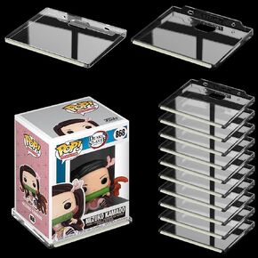 Wall Shelf Wall Mount Storage Organizer for Funko Pop, Smart Speaker, Action Figures, Security Camera or Other Small Items (12 Pack Clear) in Kuwait