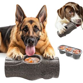 3-in-1 Freeze Bone for Dogs, Dog Chew Toys to Keep Them Busy, Peanut Butter Dog Toy for Small Medium Large Dogs