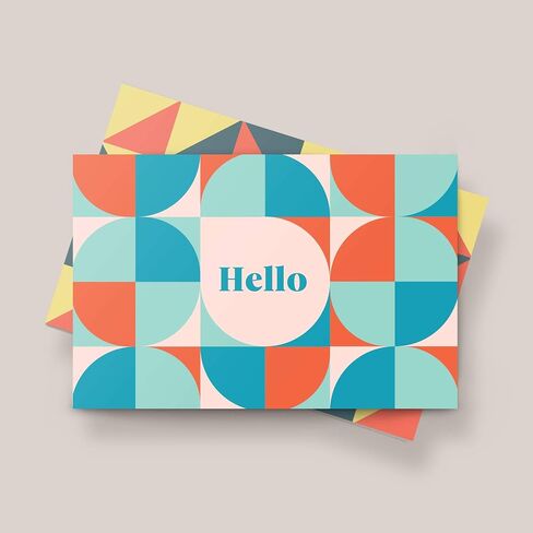 Rileys All Occasion Greeting Cards with Envelopes | 5 Colorful Designs, Blank Note Cards, Perfect for Business, Thank You, Gift Cards, Graduation, Baby Shower (50-Pack) in Saudi Arabia