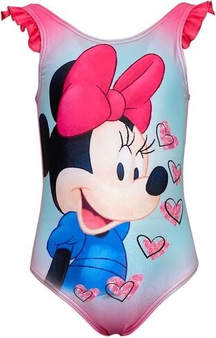 Girls Swimsuit with Fun Designs (2/4) Blue/Pink in Saudi Arabia