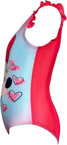 Girls Swimsuit with Fun Designs (2/4) Blue/Pink in Saudi Arabia