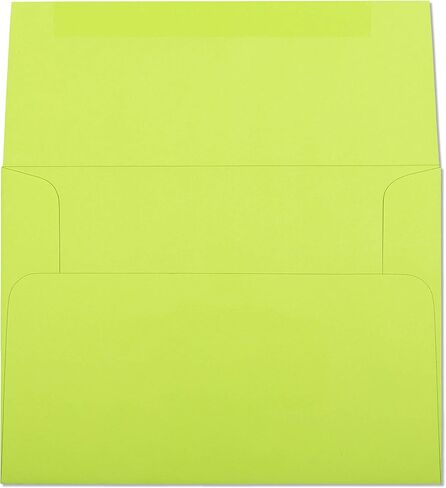 EnDoc A7 Pink Envelopes - Can be Used for 5x7 cards, invitations, Photos, Graduation, Baby Shower, Weddings, Business, and Mailing - 5 1/4" x 7 1/4" Bright pink envelopes - 25 Pack in Saudi Arabia