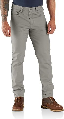 Carhartt Men's Rugged Flex Slim Fit Duck Tapered 5-Pocket Pant in Saudi Arabia