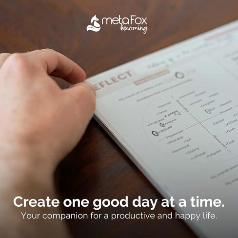 Daily Planner To Do List Notepad by metaFox becoming - A Good Day Planner - 50 Pages Undated Daily Planner Pad - Daily Notepad for Work and Personal Planner in Saudi Arabia