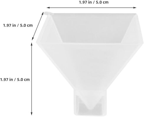 EXCEART Silicone Pyramid Mold Pyramid Resin Mold Epoxy Resin Casting Molds for DIY Jewelry Making Craft Home Decor in Kuwait