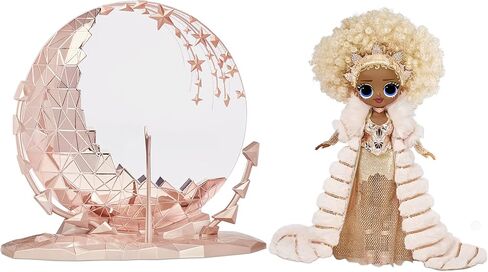 مضحك جداً. مفاجأة! عطلة OMG 2021 Collector Nye Queen Fashion Doll مع أزياء الذهب ، والملحقات ، وزي يوم رأس السنة الجديدة ، والوقوف المضيئة - هدية للأطفال والجمع ، ألعاب الفتيات الذين تتراوح أعمارهم بين 4 5 6+ in Kuwait
