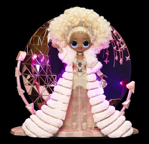 مضحك جداً. مفاجأة! عطلة OMG 2021 Collector Nye Queen Fashion Doll مع أزياء الذهب ، والملحقات ، وزي يوم رأس السنة الجديدة ، والوقوف المضيئة - هدية للأطفال والجمع ، ألعاب الفتيات الذين تتراوح أعمارهم بين 4 5 6+ in Kuwait