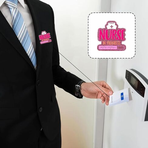 It's Me I'm The Problem It's Me Funny Glitter Badge Scroll Retractable, Cute Badge Holder for Nurses, Christmas Birthday Graduation Gift for Doctors Nurses ICU NICU Emergency Room Workers in Kuwait