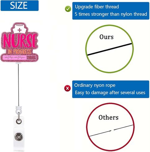 It's Me I'm The Problem It's Me Funny Glitter Badge Scroll Retractable, Cute Badge Holder for Nurses, Christmas Birthday Graduation Gift for Doctors Nurses ICU NICU Emergency Room Workers in Kuwait