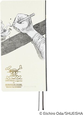 Hobonichi Techo 2025 Weeks [English/Tall and Slim Size/January Start/Planner] Magazine One Piece: Straw Hat Luffy (Ivory) in Kuwait