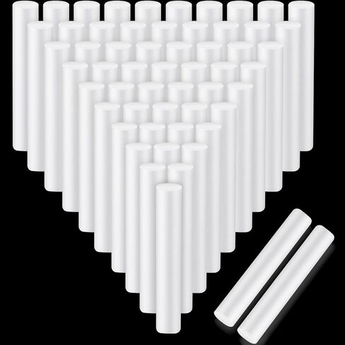 Fabbay 30 Pieces 6 Inch White Foam Cylinders for Crafts Foam Tubes Rods Cylinders Shape for Modeling, DIY Crafts and Arts Projects Decorations Supplies in Kuwait