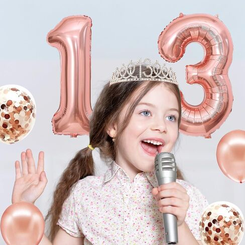15th Birthday Decorations for Girls,rose gold happy birthday banner,happy 15th birthday Backdrop, it’s my 15th Birthday Sash, Sweet Rhinestone Tiara Crown,15th Balloons, Rose Gold in Kuwait