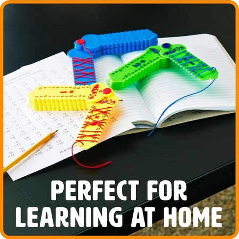 LEARNING WRAP-UPS SELF-CORRECTING Multiplication Keys, Self Correcting Math Tool for Kids Grade Level 2-6, Yellow, (K103-SB) in Kuwait