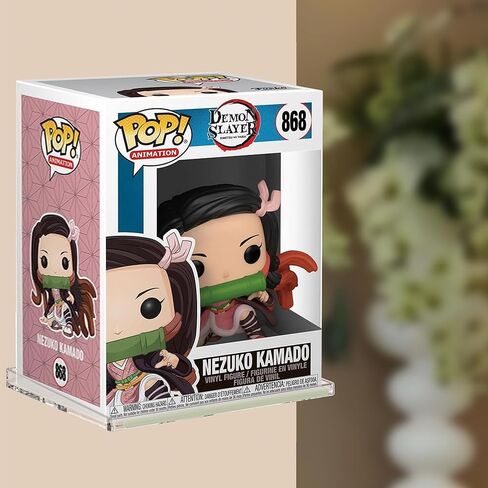 Wall Shelf Wall Mount Storage Organizer for Funko Pop, Smart Speaker, Action Figures, Security Camera or Other Small Items (12 Pack Clear) in Kuwait