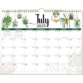 2025-2026 Wall Calendar - Calendar 2025-2026, JUL 2025 - DEC 2026, for Wall/Desk, 14.8'' x 11.6'', Sturdy Binding, Julian Dates, Holiday Reminder, Large Ruled Blocks