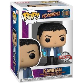 Funko Pop! Marvel: Ms. Marvel - Special Edition - Kamran #1108 - Collectible Figure, Multicolor
