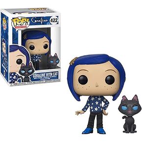Funko 32811 Pop Movies Coraline with Cat Buddy Collectible Figure, Multicolor, Standard