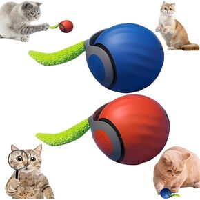 TAVERE TAIL 2.0،2025 NEW SPEADY TAIL 2.0 CAT TOY ، CAT TOY TURBO TAIL 3.0 ، كرة ذيل سريعة ، ألعاب القط التفاعلية للقط الداخلية ، ذيل سريع