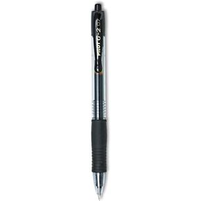 Pilot 31020 Gel Pen,Retractable/Refillable,Fine Point,Black Ink