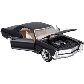 1965 Riviera Gran Sport Black Metallic Special Edition Series 1/26 Diecast Model Car 31214BK