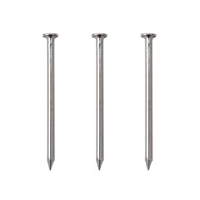 500pcs Hardware Nails, 1 Inch Nickel Plated Hanging Nails, Wall Nails for Picture Hanging, Wood Nails, Wire Nails, Small Nails (1 in)