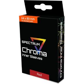 BCW Spectrum Blue Chroma Inner Card Sleeves | حماية جودة الأرشفة خالية من الأحماض | أكمام ملائمة مثالية لـ MTG ، Pokemon | الأكمام الداخلية ذات الوجهين اللامعين والأكمام الداخلية الأزرق الصلبة | 100 CT
