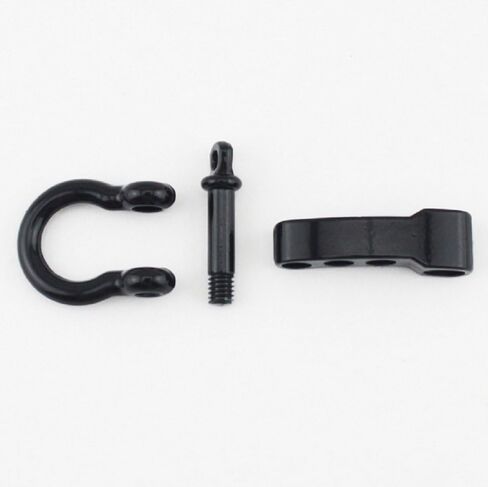 Hewnda 10 Sets Zinc alloy Bow Shackle Umbrella Rope,Adjustable D Umbrella Rope Bracelet Buckle Survival D Shape in Kuwait