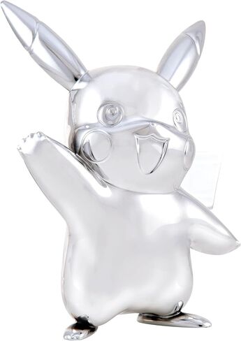 Pokémon 25th Celebration 3-inch Silver Pikachu #2 - Pokémon Figure - Pokémon Fan Must Have Toy - Officially Licensed 25th Anniversary Pokémon Product from Jazwares in Saudi Arabia